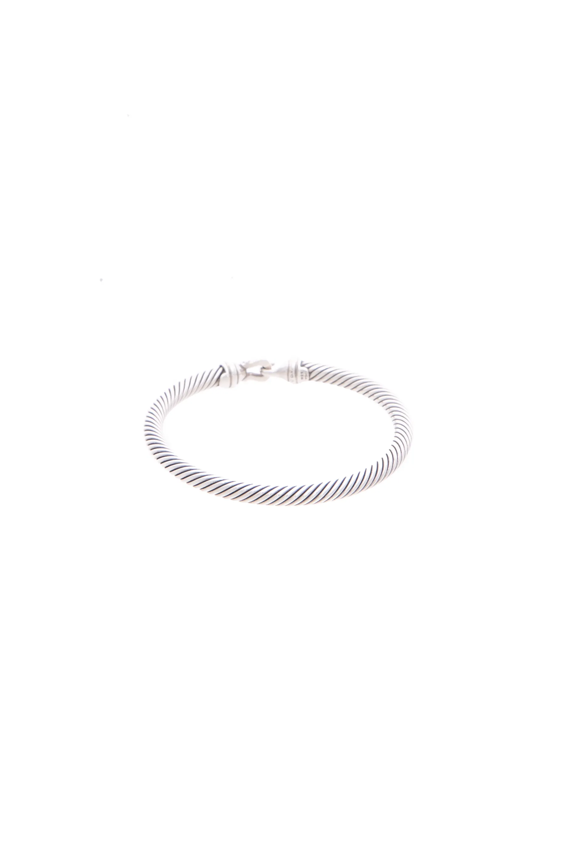 5mm Buckle Classic Cable Bracelet