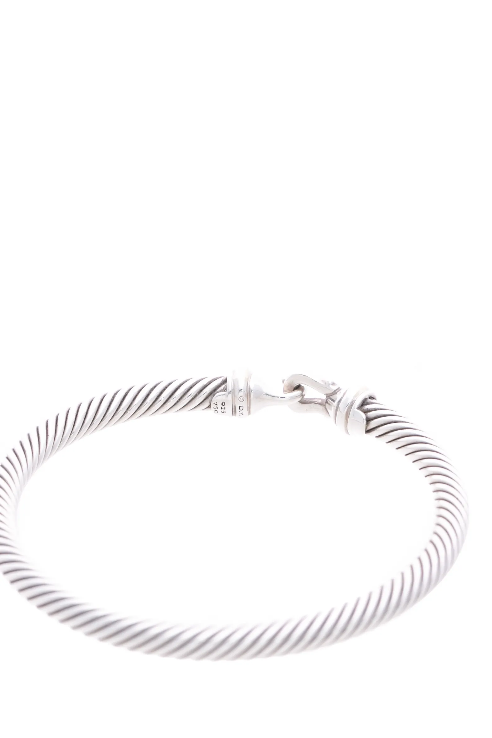5mm Buckle Classic Cable Bracelet