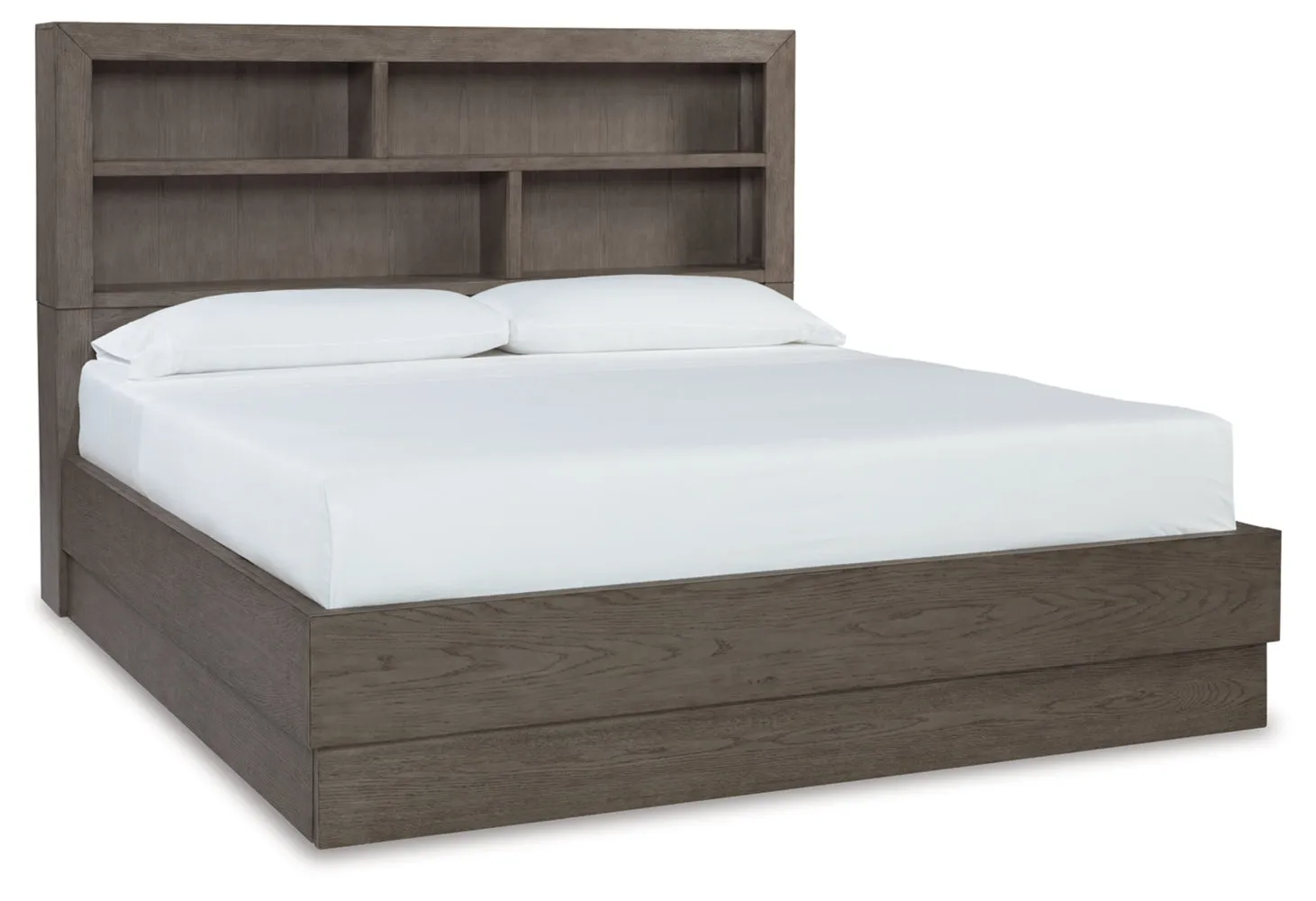 Anibecca Queen Bookcase Bed with Dresser