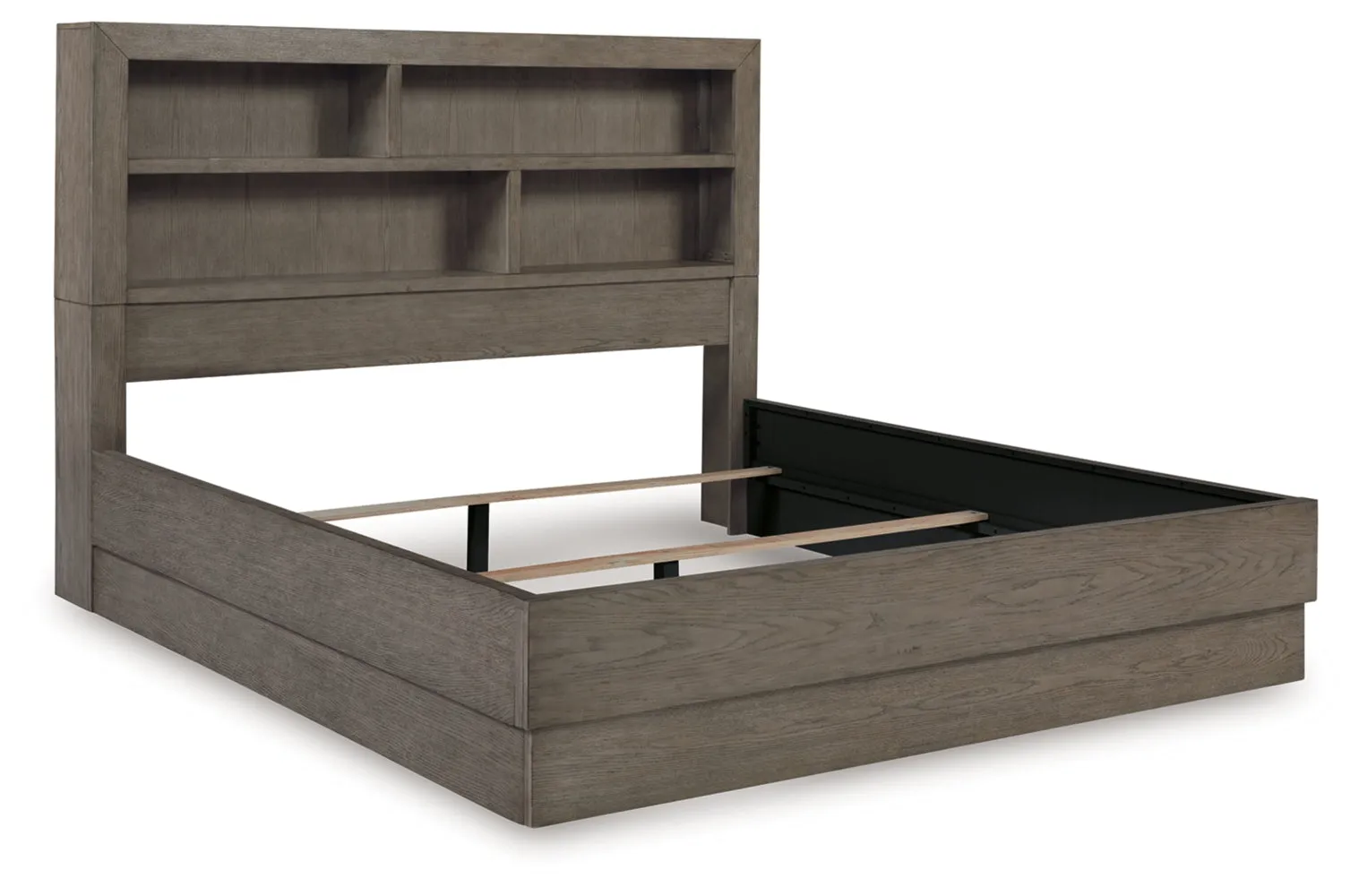 Anibecca Queen Bookcase Bed with Dresser