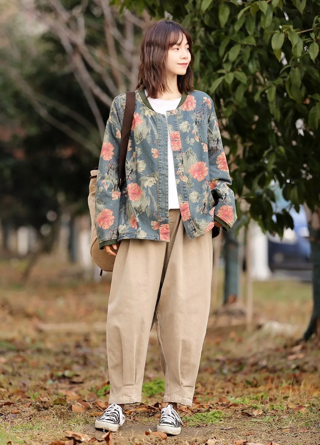 Ashra Washed Denim Jacket