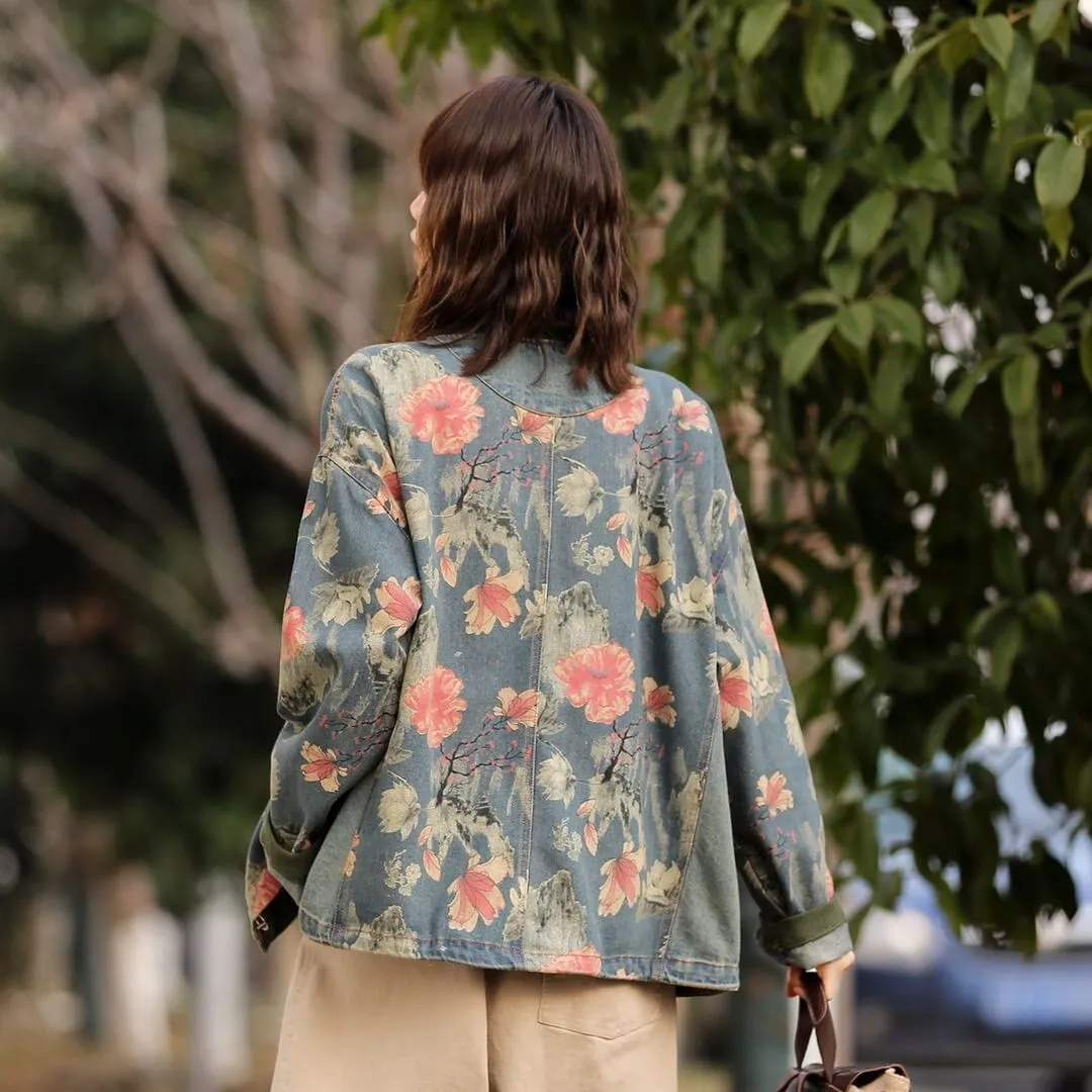 Ashra Washed Denim Jacket