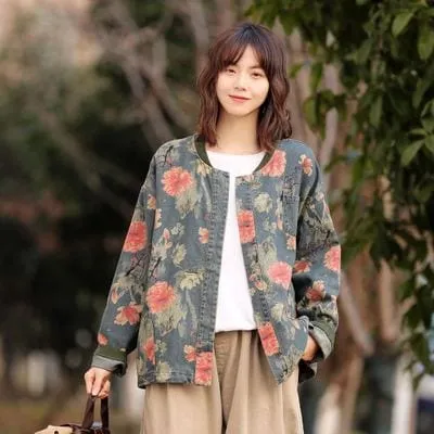 Ashra Washed Denim Jacket