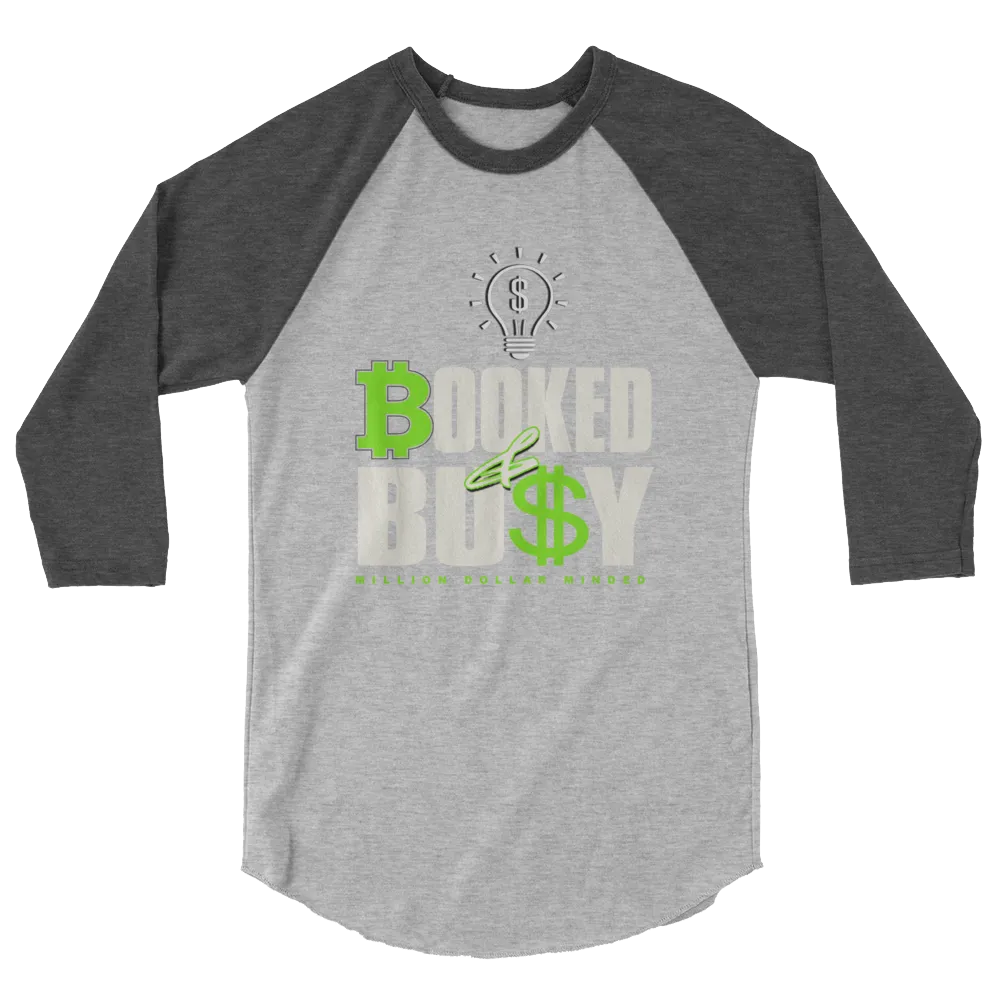 Booked & Busy 3/4 Sleeve Shirt