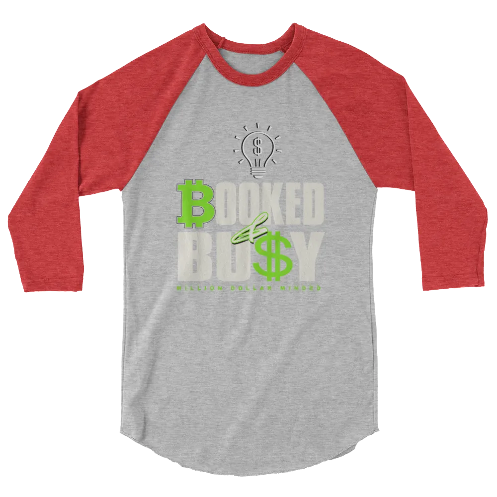 Booked & Busy 3/4 Sleeve Shirt