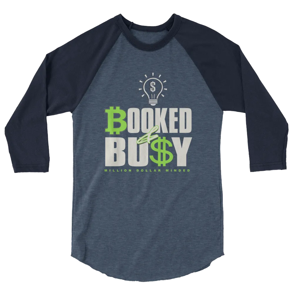 Booked & Busy 3/4 Sleeve Shirt