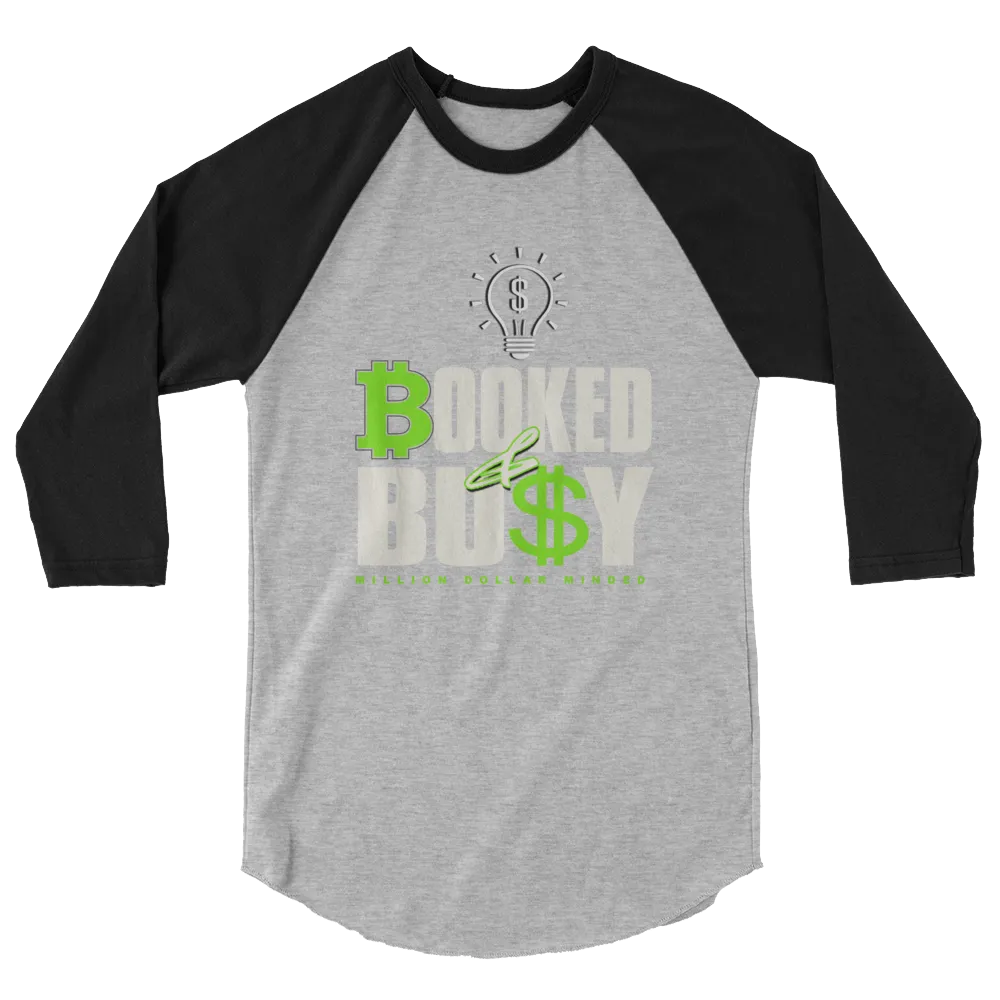 Booked & Busy 3/4 Sleeve Shirt