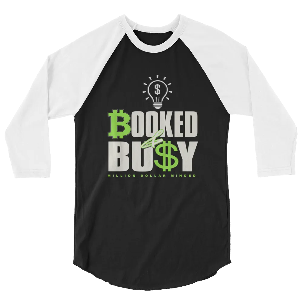 Booked & Busy 3/4 Sleeve Shirt