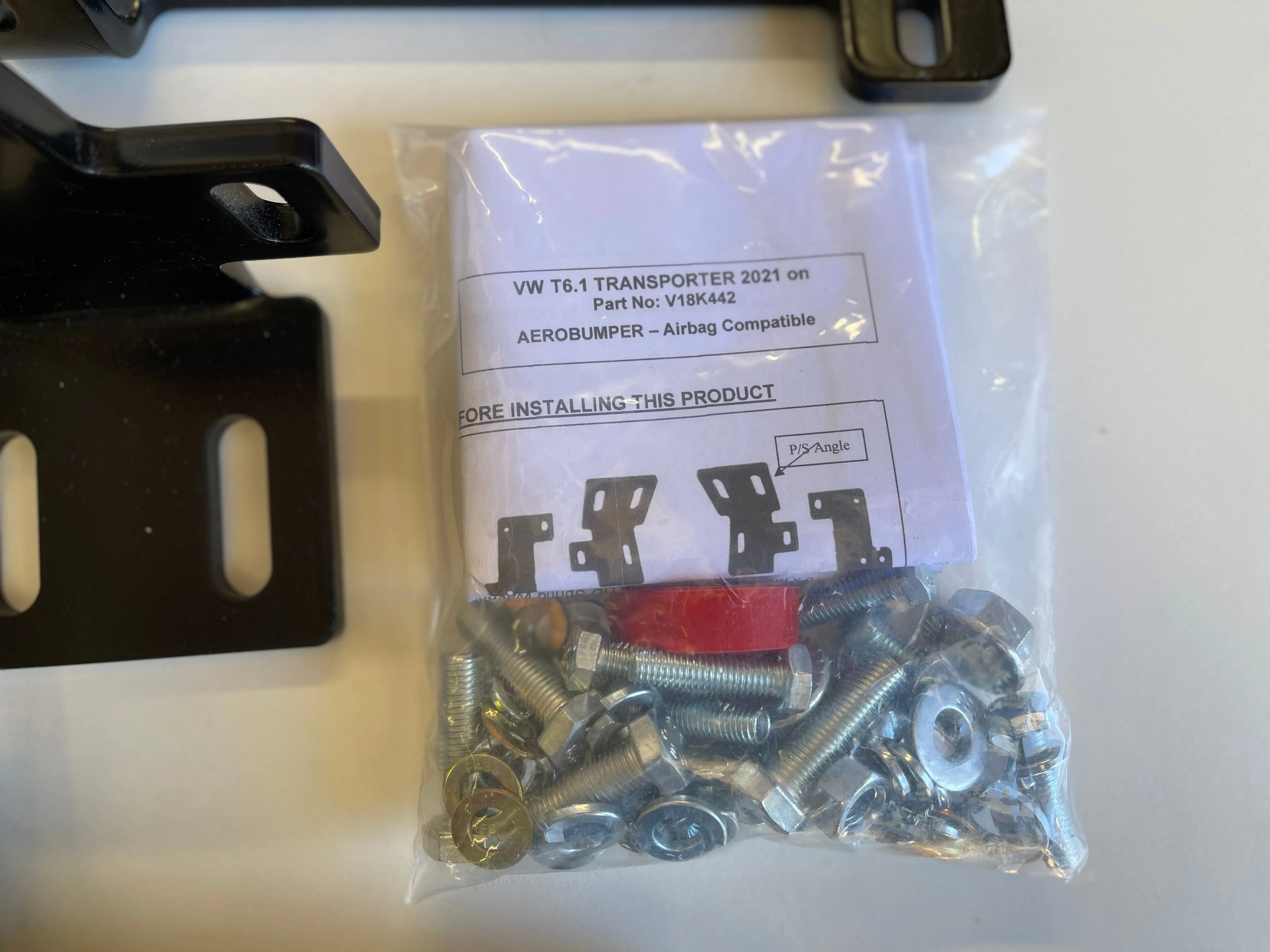 Bracket kit for Areo Bumper Bullbar - T6.1 Multivan, California & Transporter