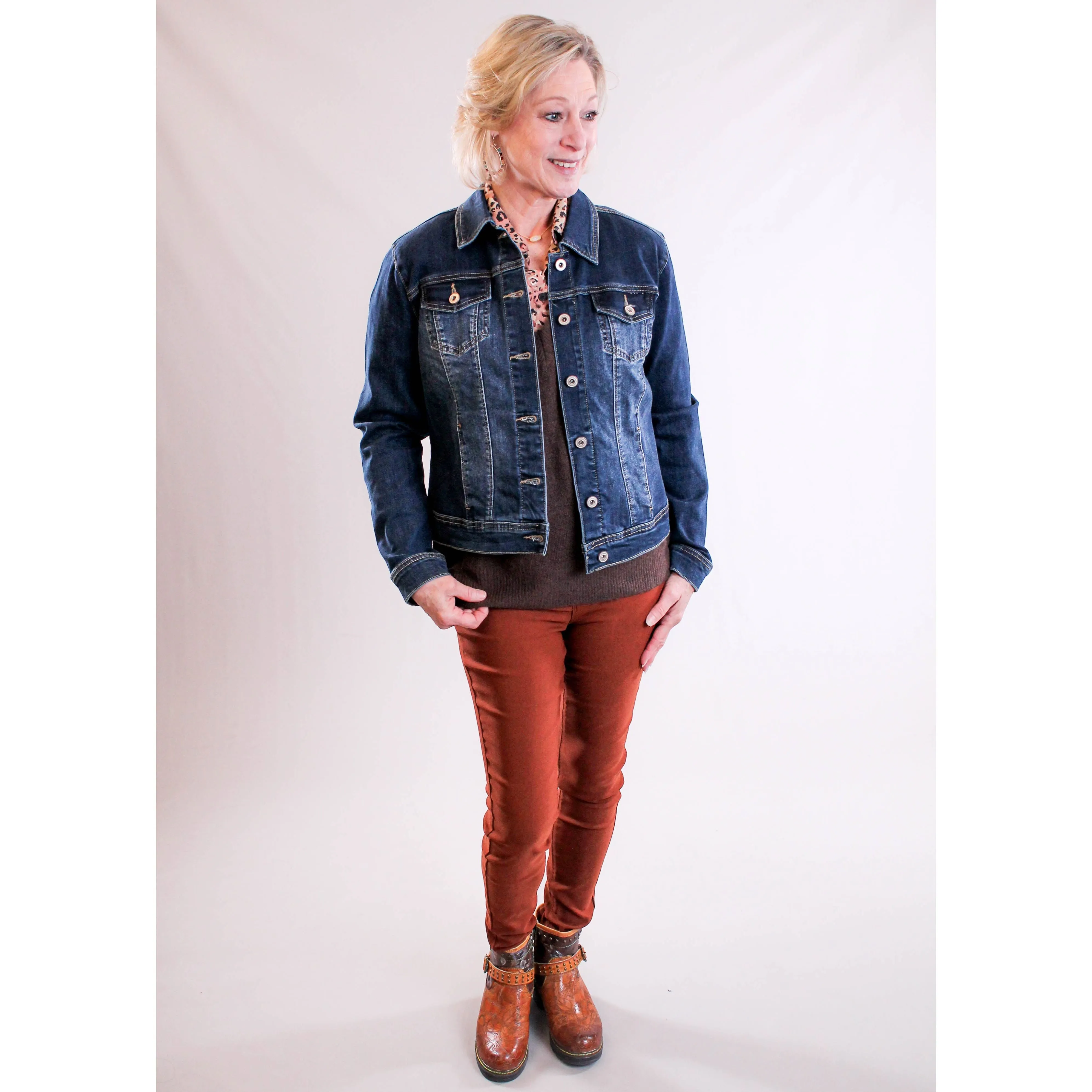 Charlie B Jean Jacket