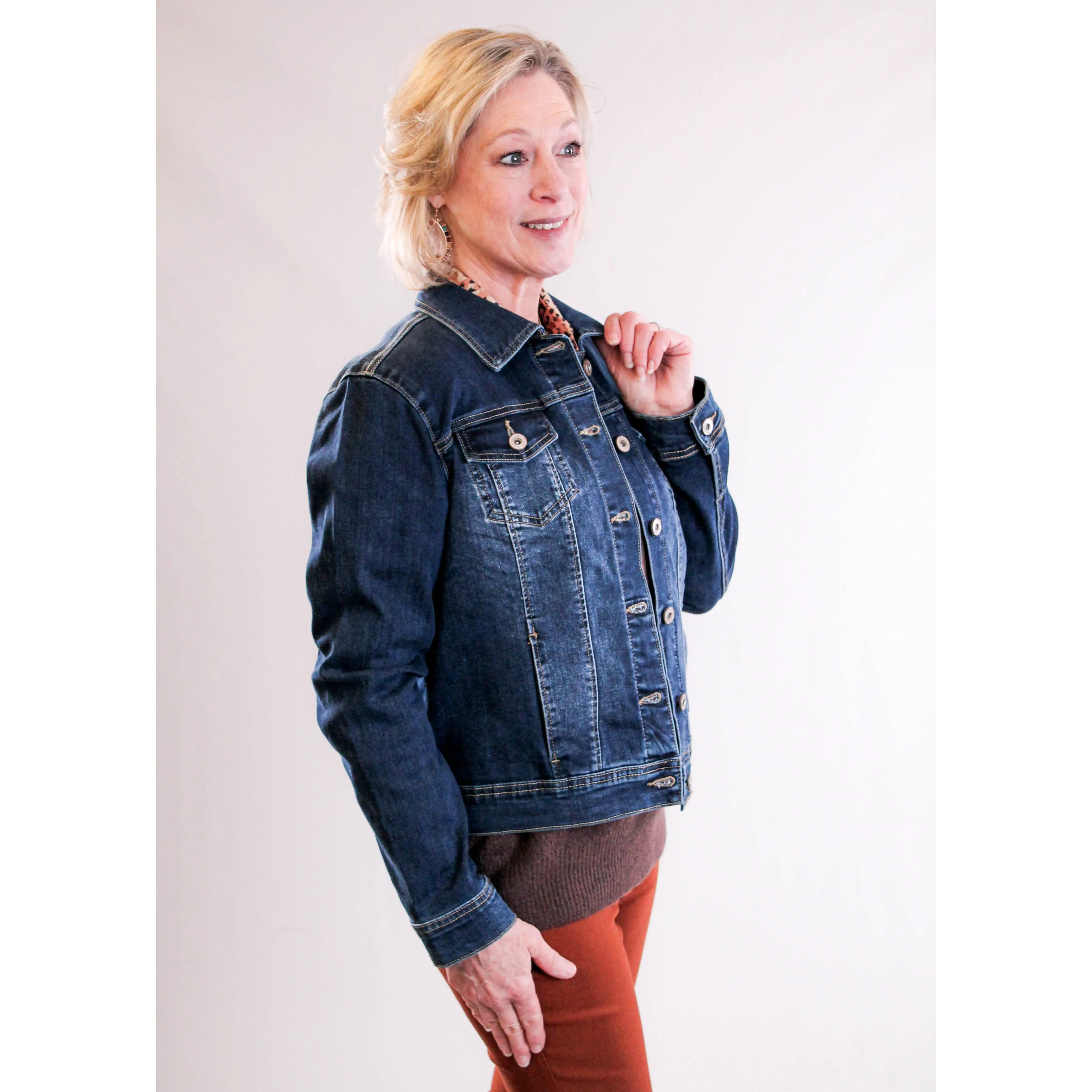 Charlie B Jean Jacket