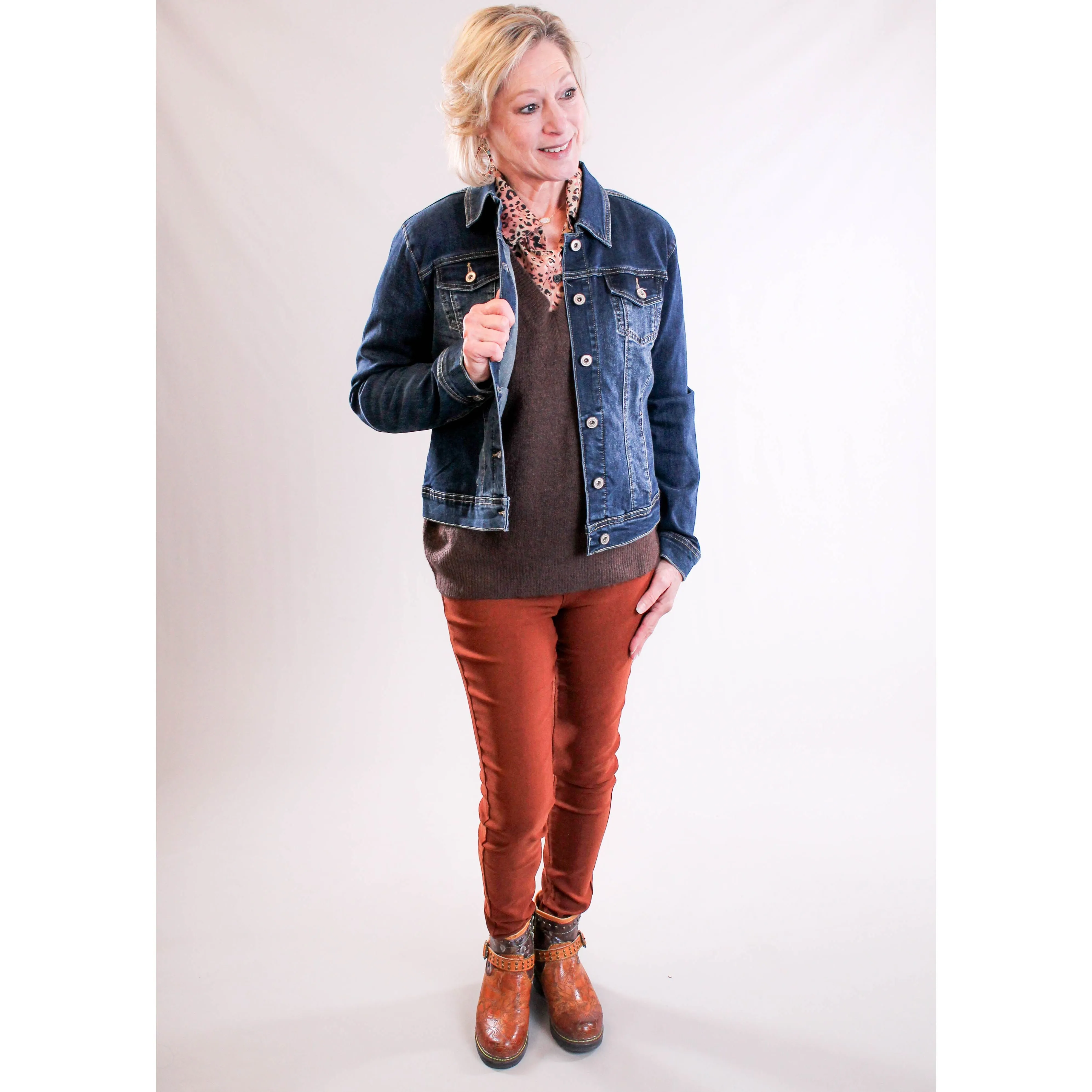 Charlie B Jean Jacket