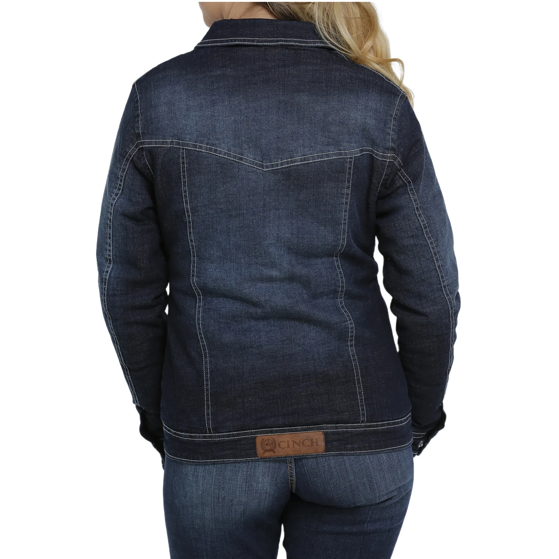Cinch Ladies Indigo Denim Trucker Jacket MAJ9878004