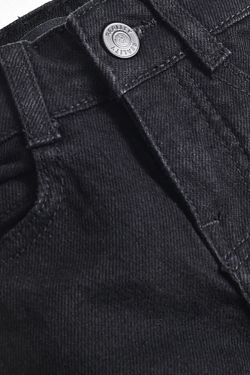 Classic Jet Black Boys' Denim