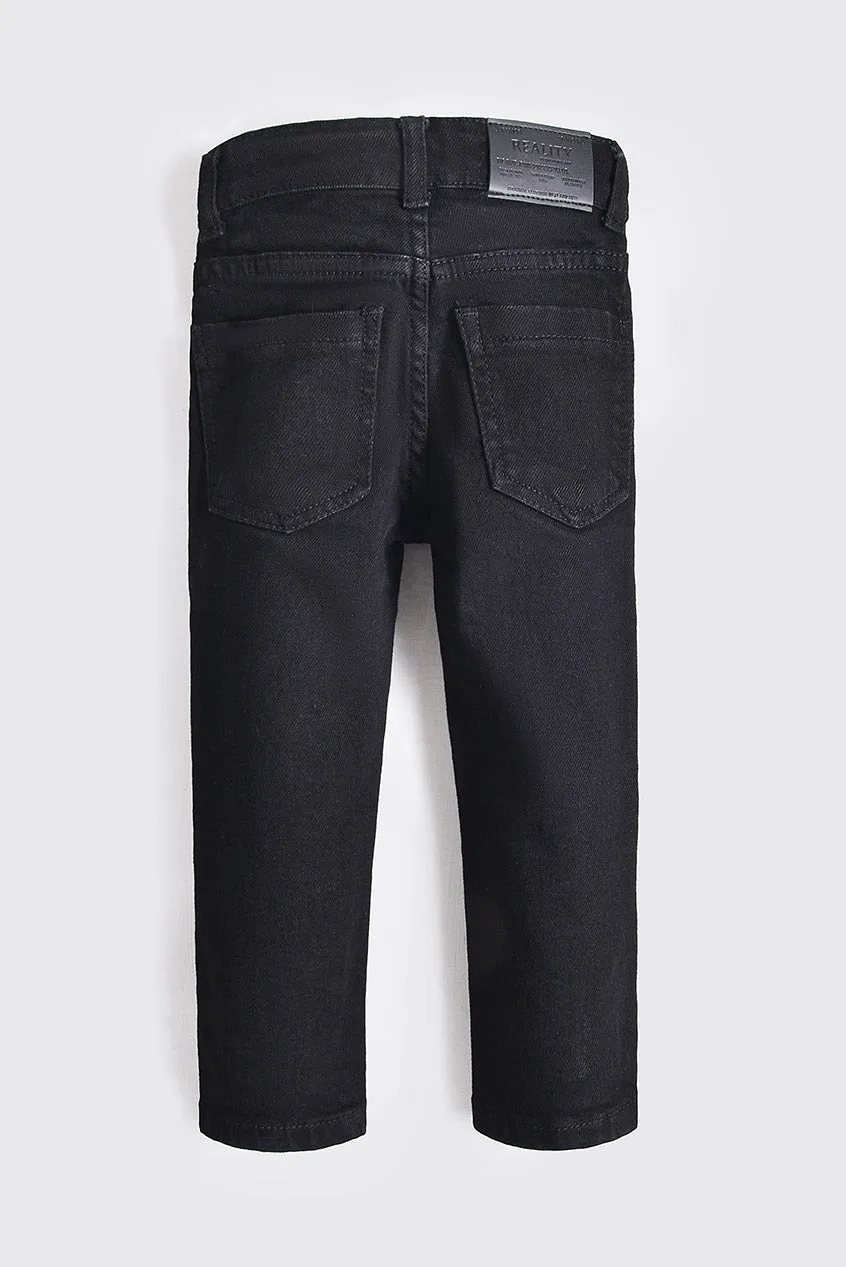 Classic Jet Black Boys' Denim