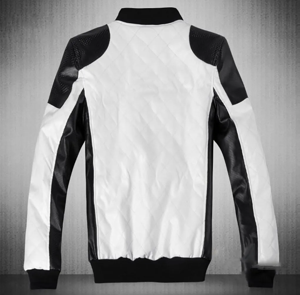 Cloudstyle Men's latticed Baseball Bomber Jacket Slim Fit Coat