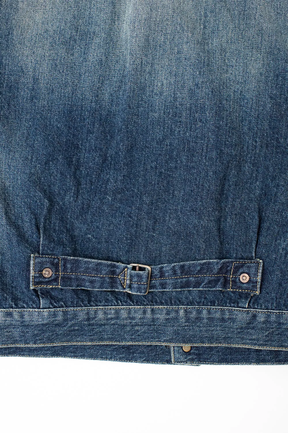 D4552US - 12.5oz - 1930s History Selvedge Denim Jacket - Used-Wash
