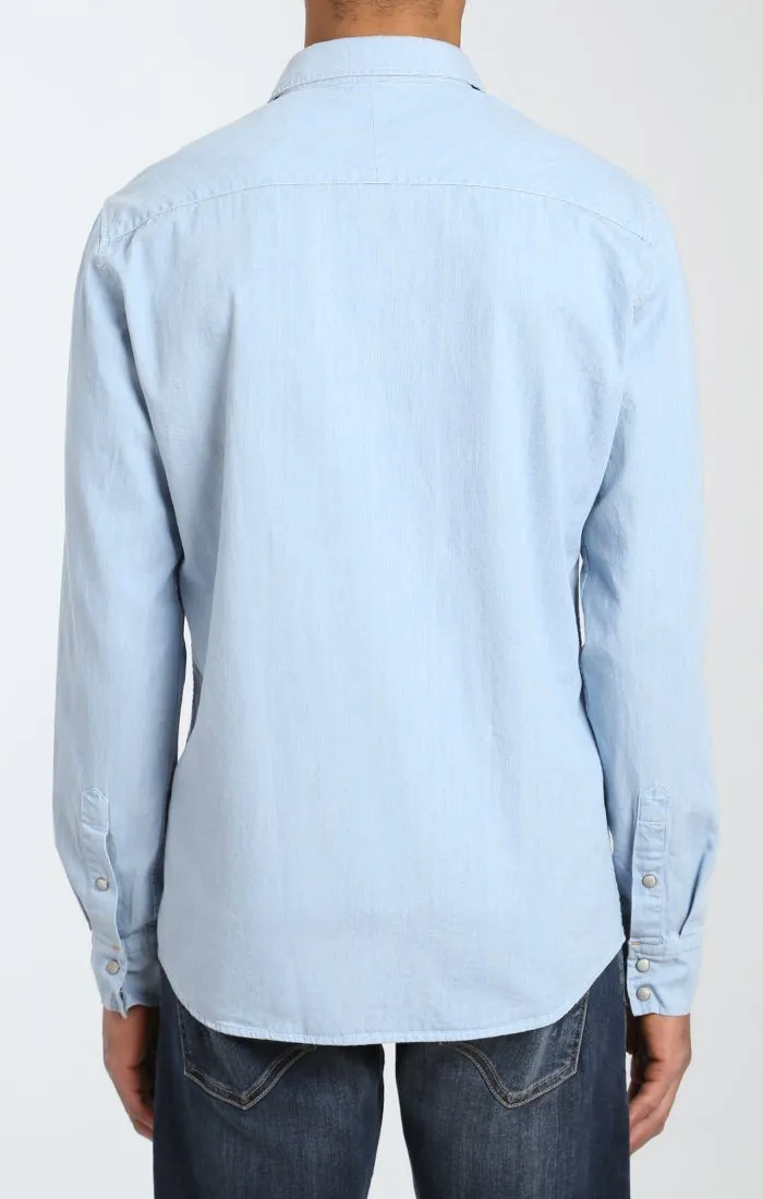 DENIM SHIRT IN LIGHT BLUE