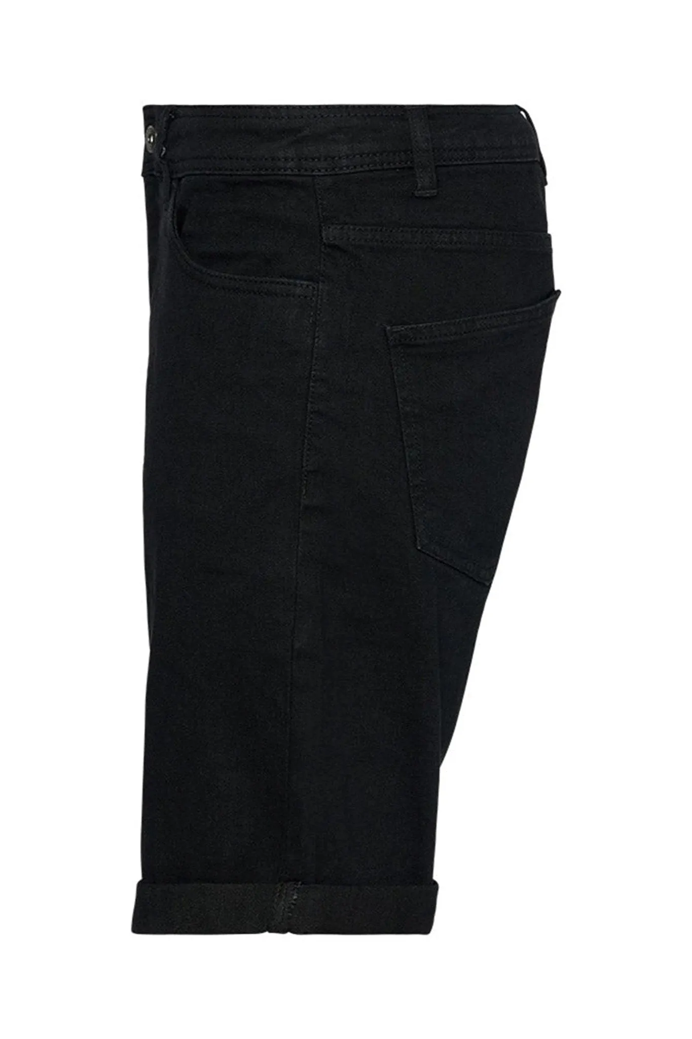 Denim Shorts - Black