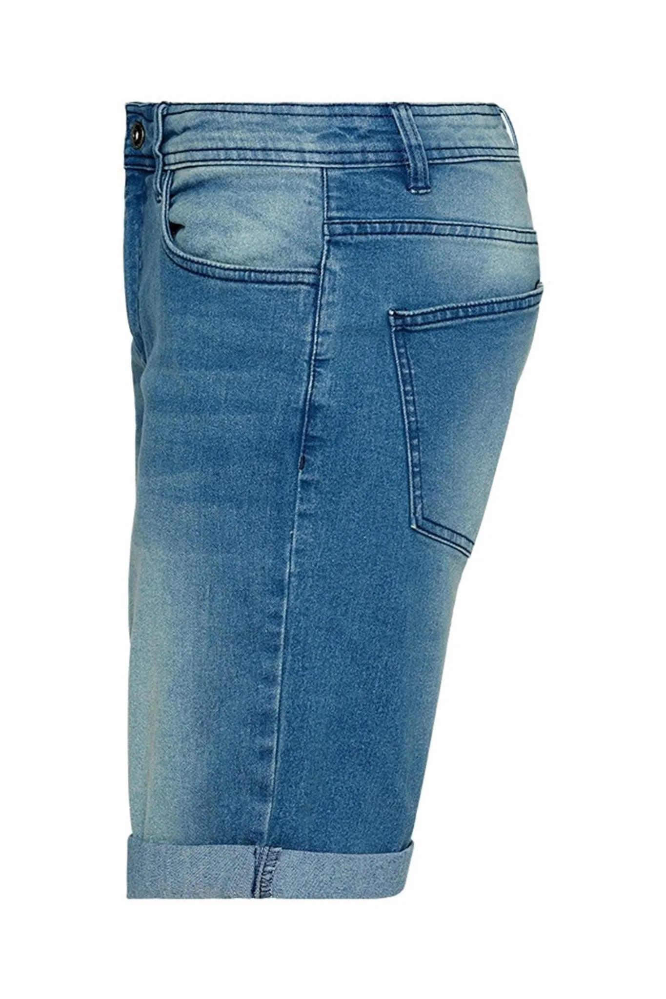 Denim Shorts - Blue