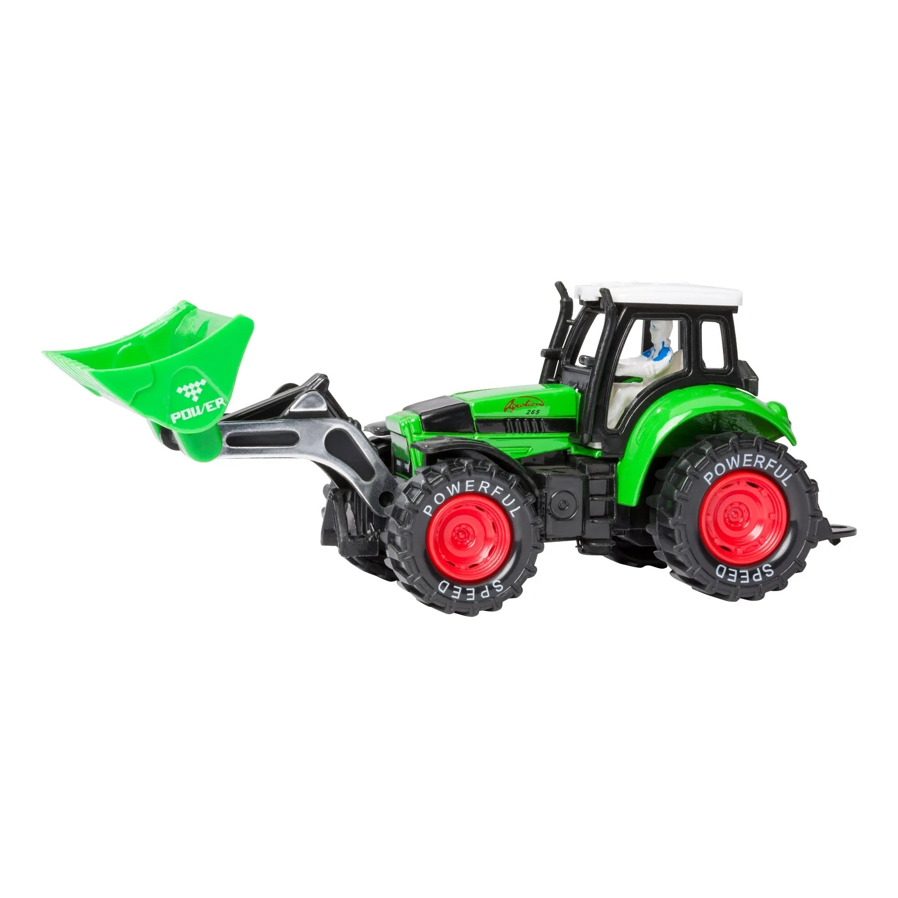 Diecast Scoop Tractor (1 Unit Assorted) by Toysmith