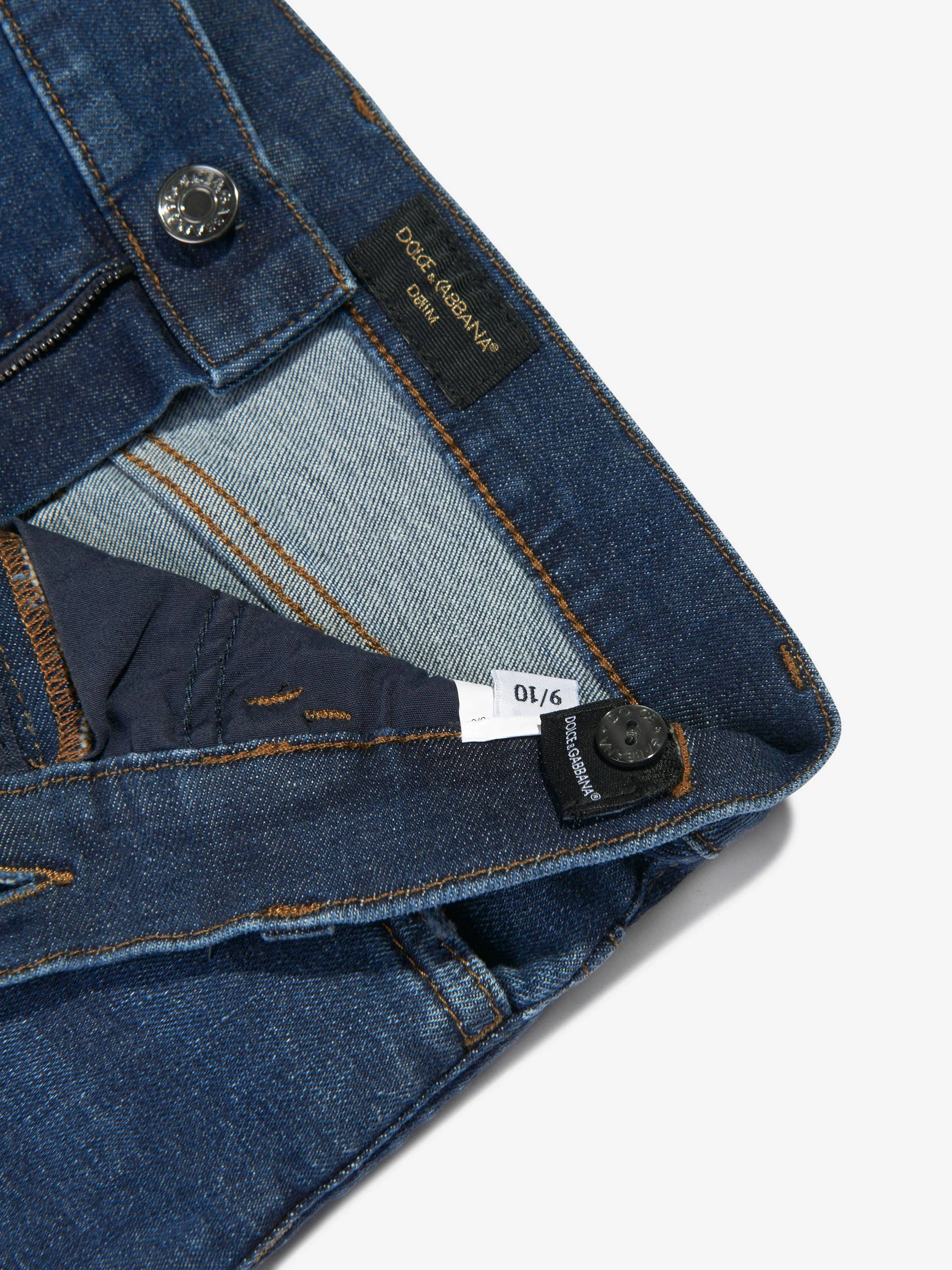 Dolce & Gabbana Boys Denim Jeans in Blue