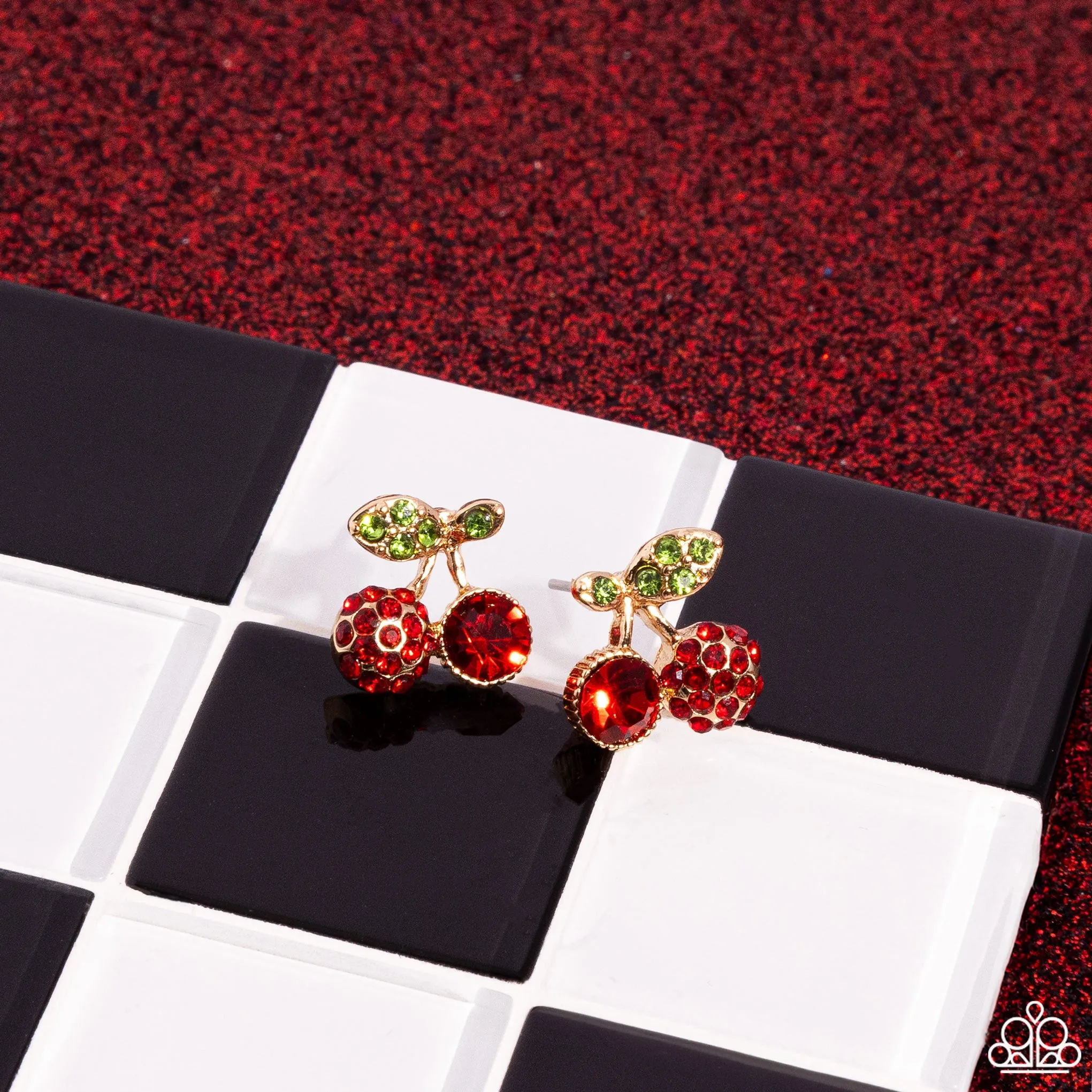 Earrings Cherry Candidate - Gold POST E3014