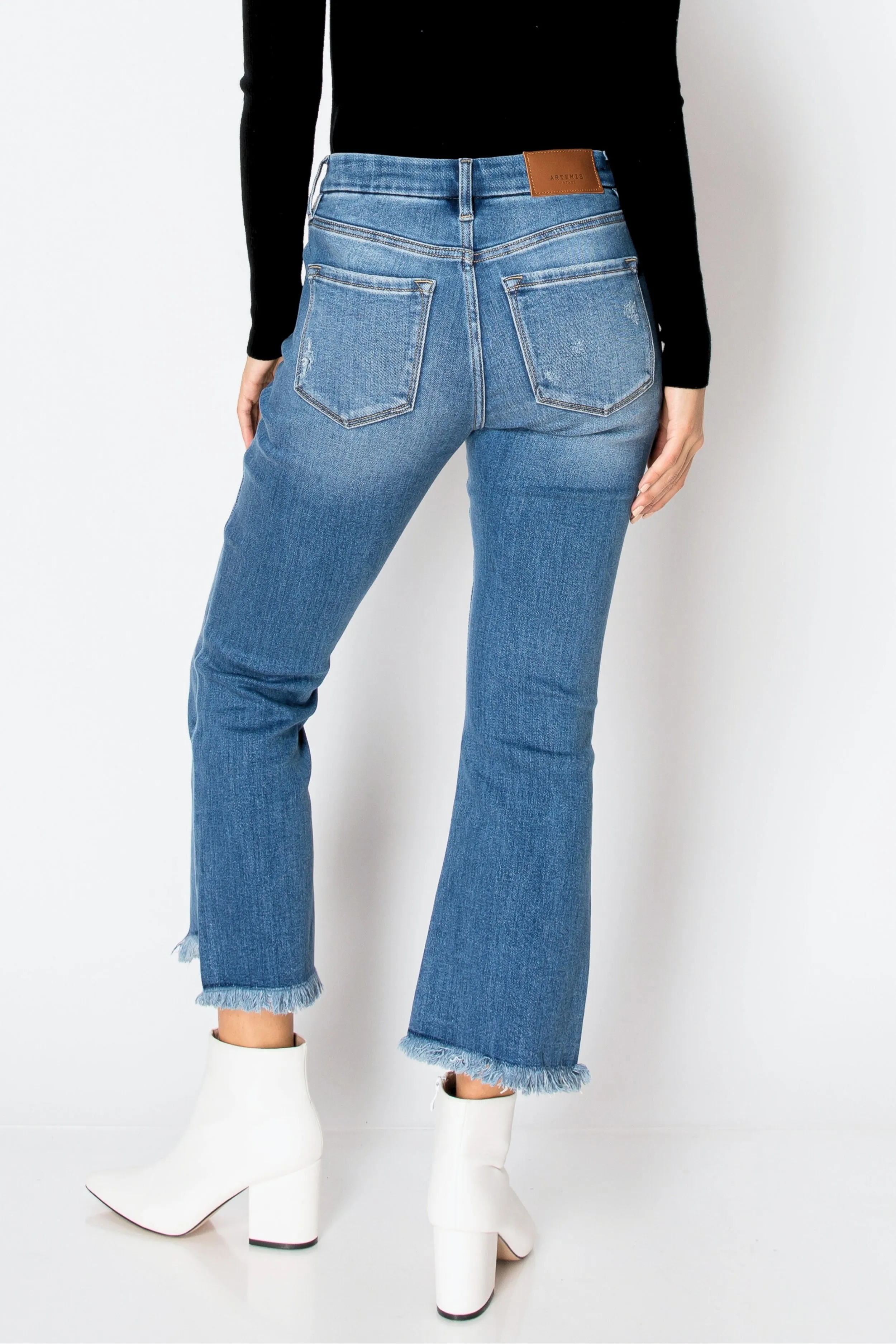 ECO Friendly Corset High Rise Crop Flare