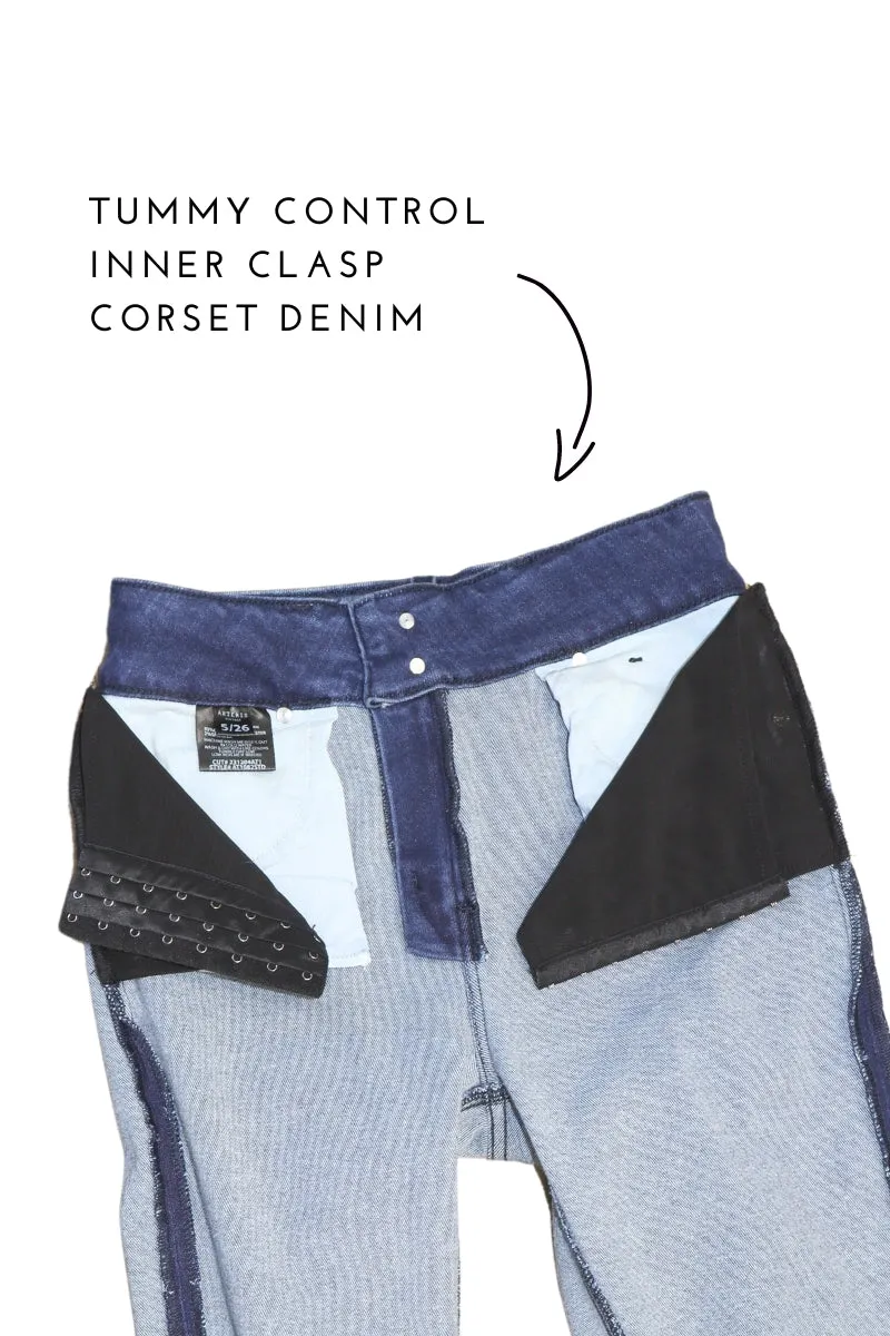 ECO Friendly Corset High Rise Crop Flare