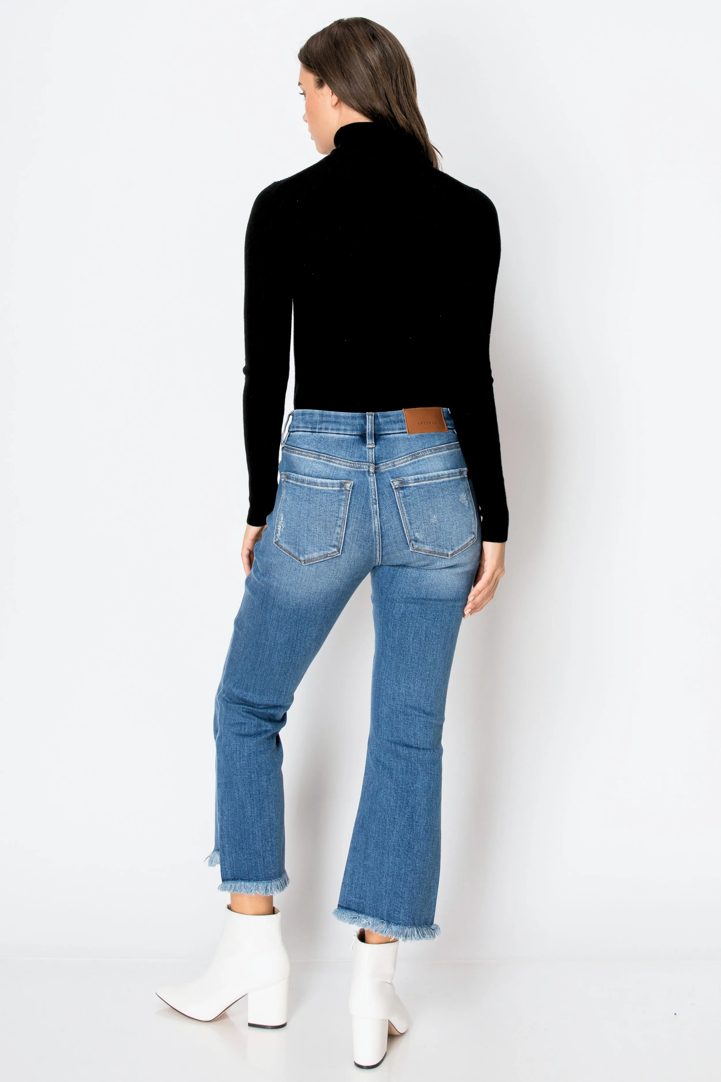 ECO Friendly Corset High Rise Crop Flare