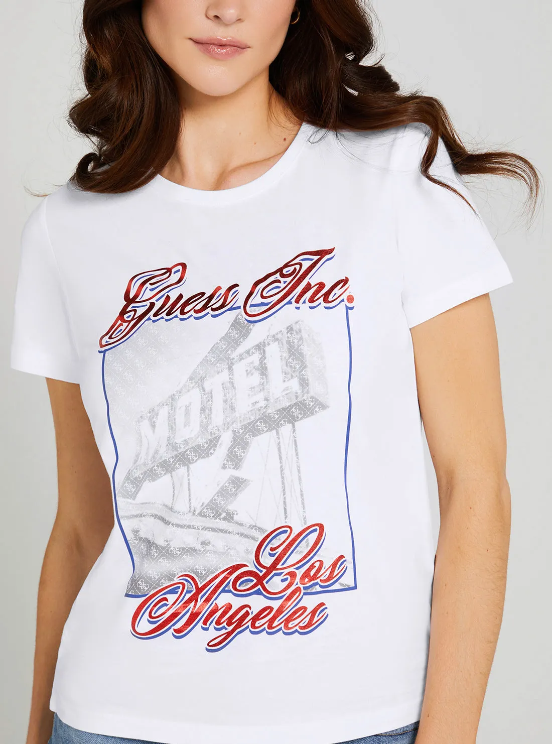 Eco White Postcard T-Shirt