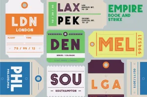Empire - Regular & Strike Free Font