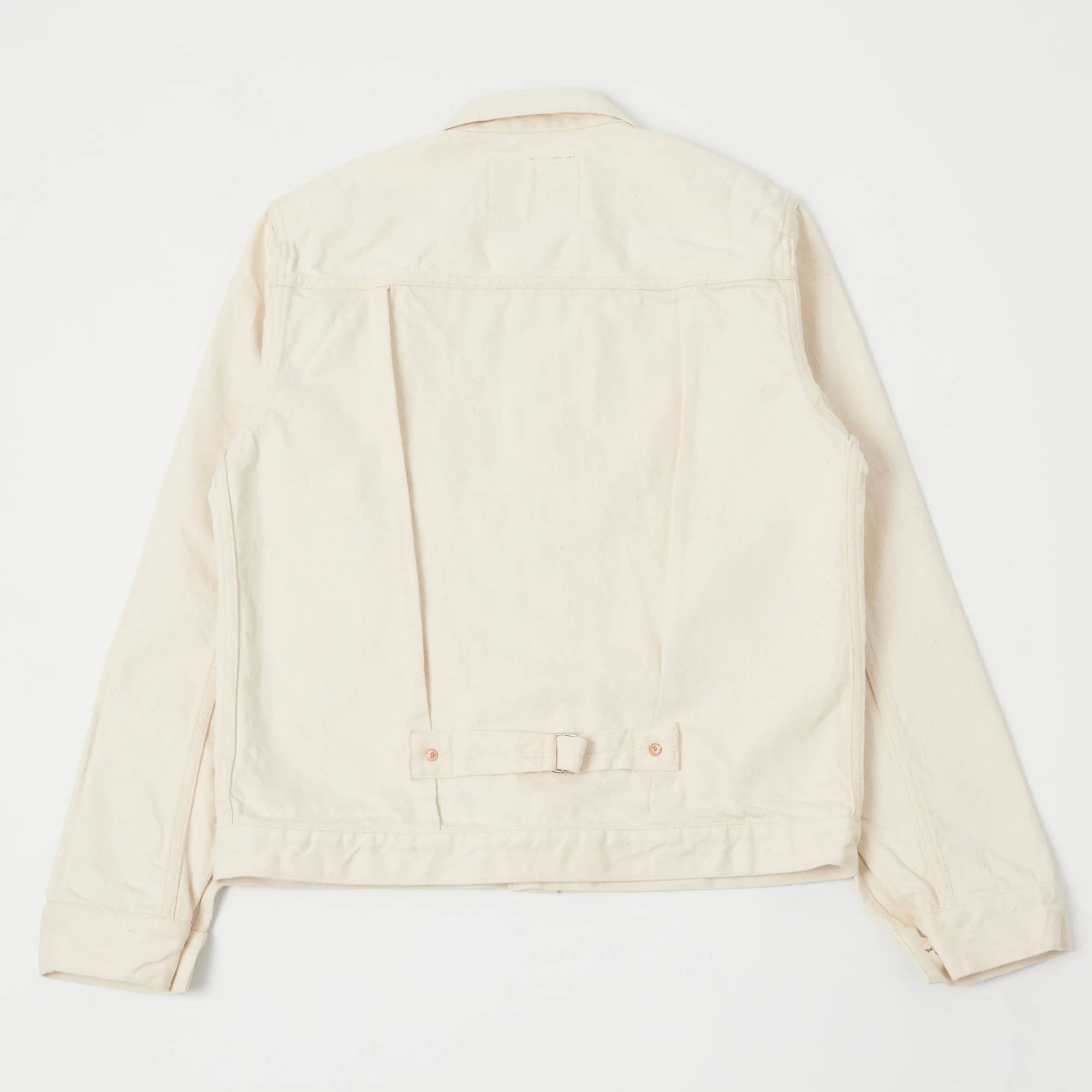 Full Count 2107EC 13.5oz Type I Denim Jacket - Ecru One Wash