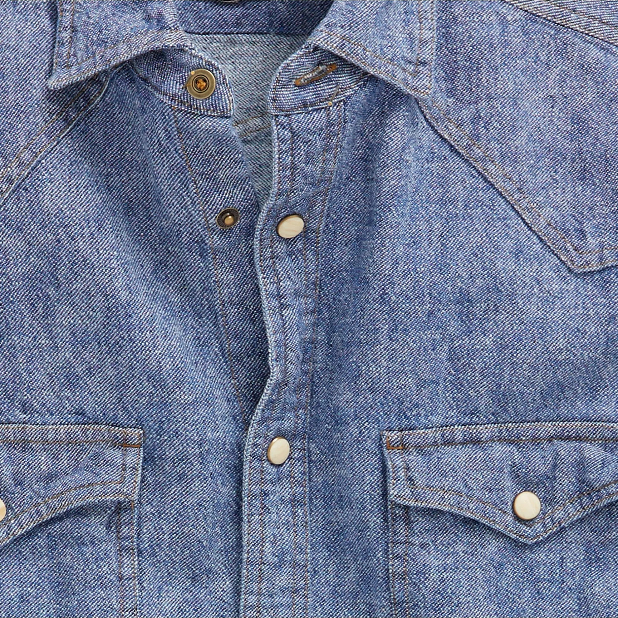 Homesteader Linen-Cotton Denim Shirt