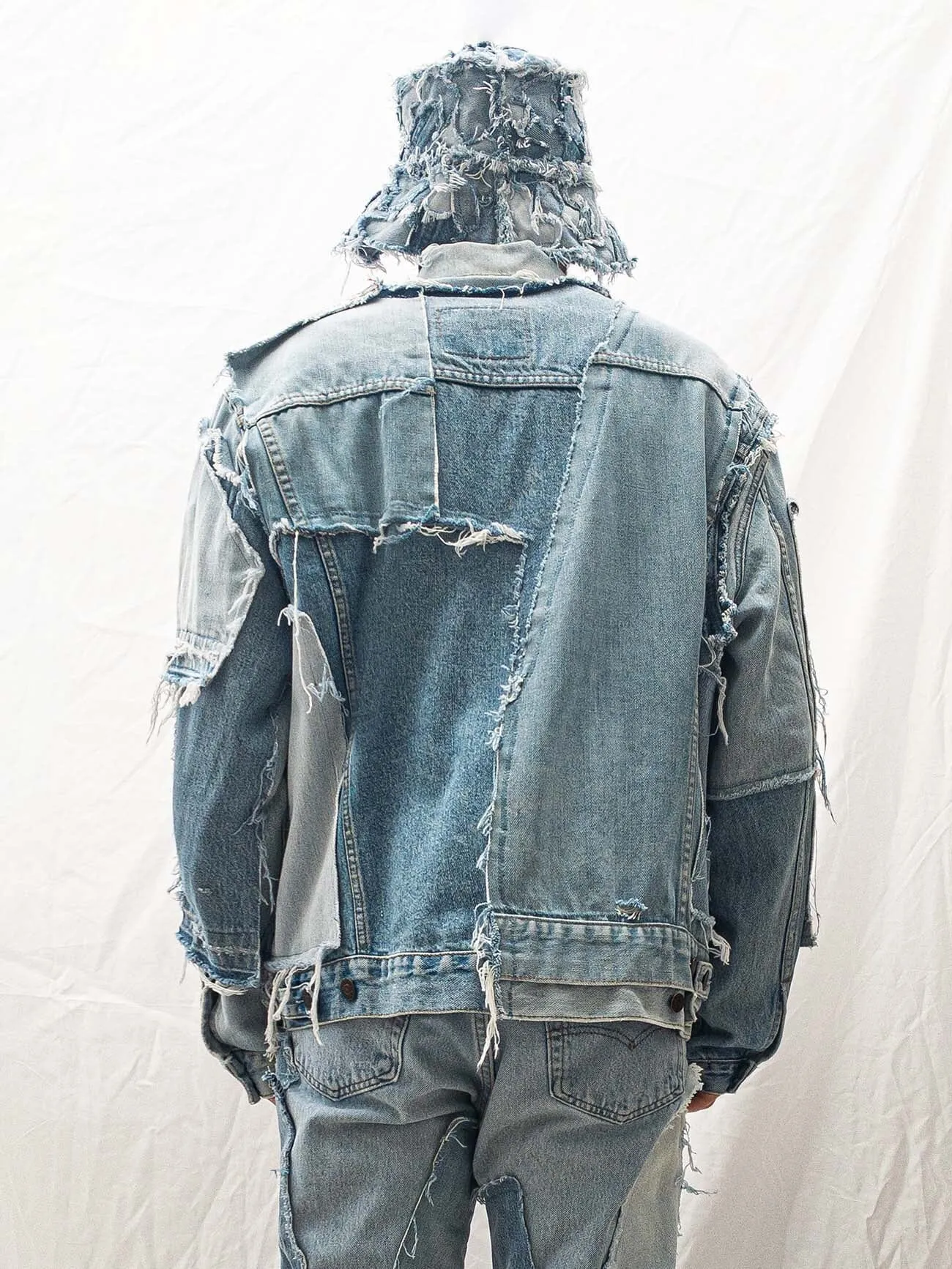 Jacket Paneled Blue