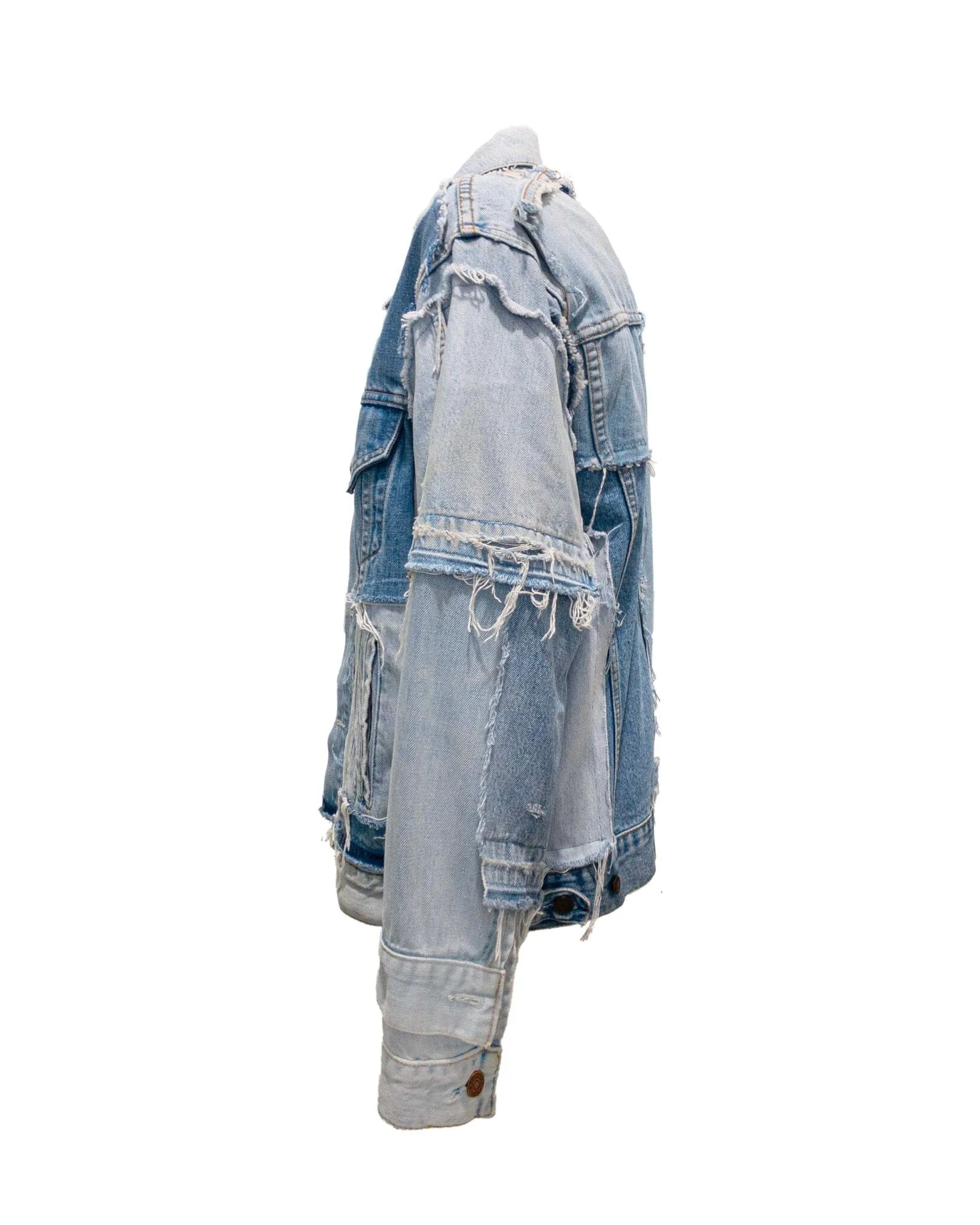 Jacket Paneled Blue