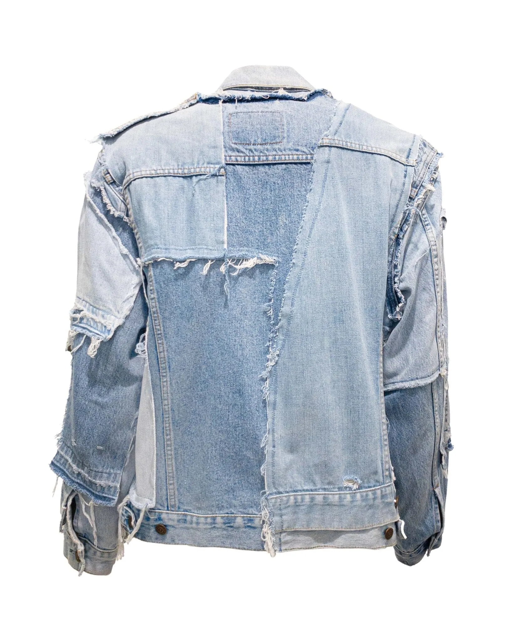 Jacket Paneled Blue