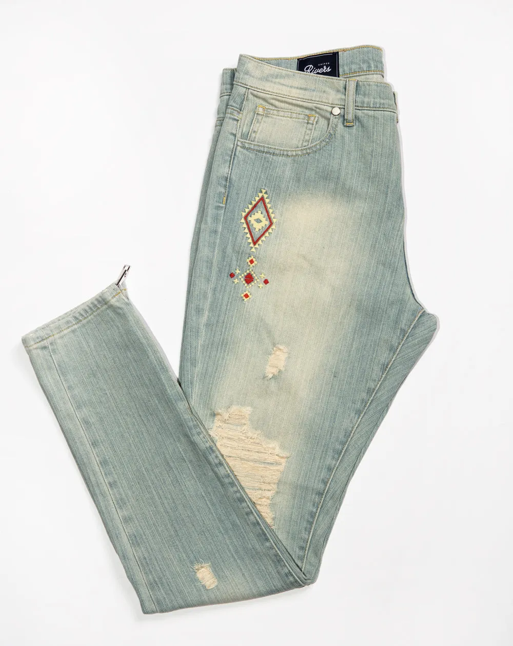 KANSAS RIVER LIGHT DENIM JEANS