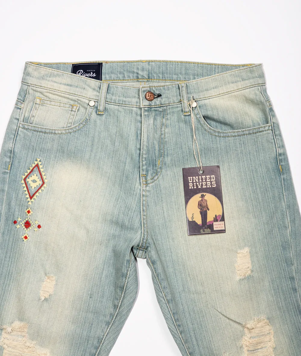 KANSAS RIVER LIGHT DENIM JEANS