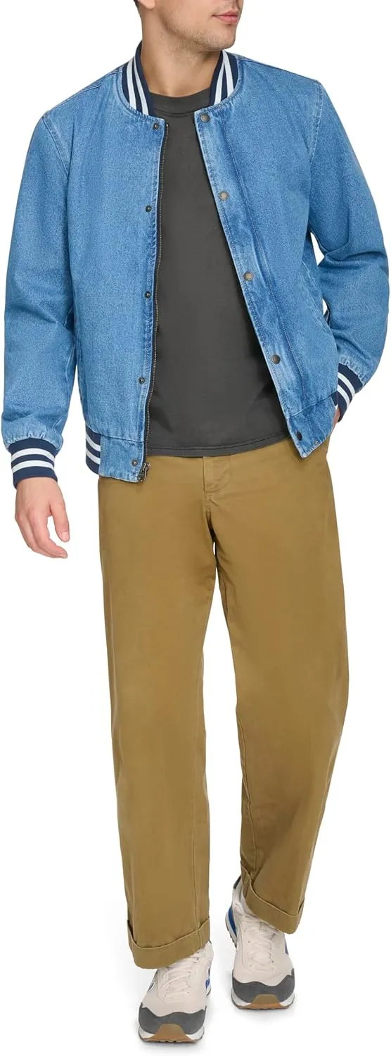 Levi's Men's Varsity Denim Bomber Jacket