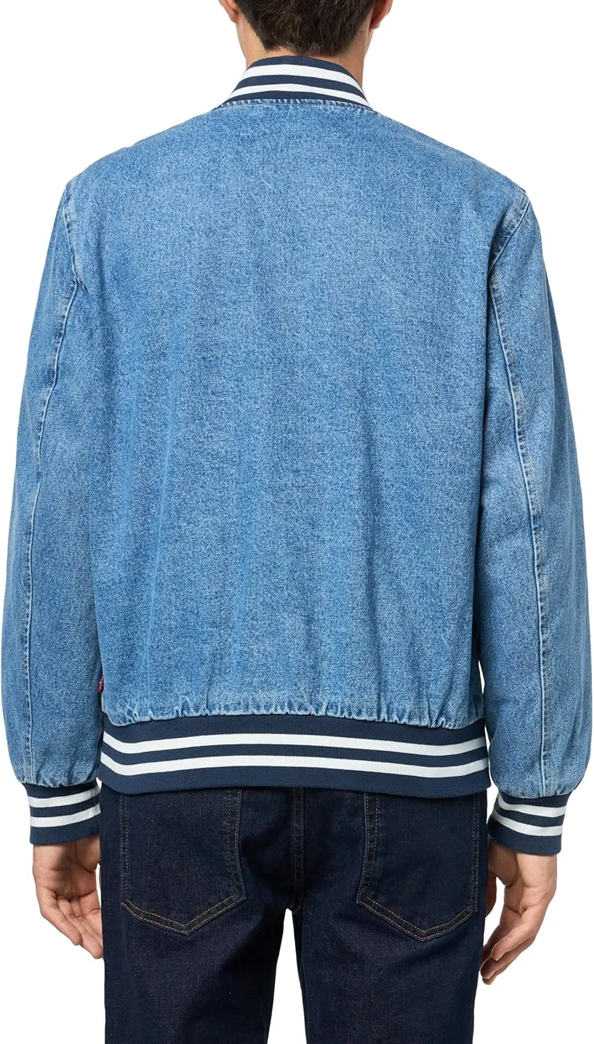 Levi's Men's Varsity Denim Bomber Jacket