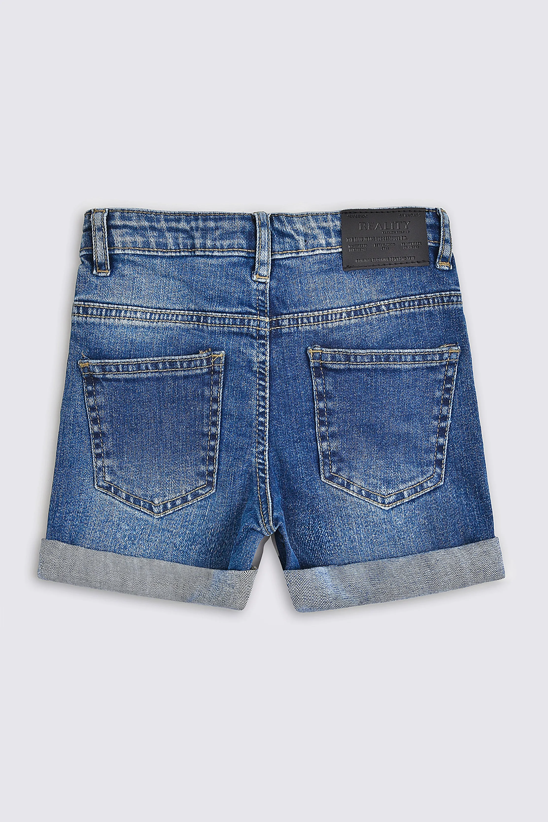 Light Blue Denim Shorts
