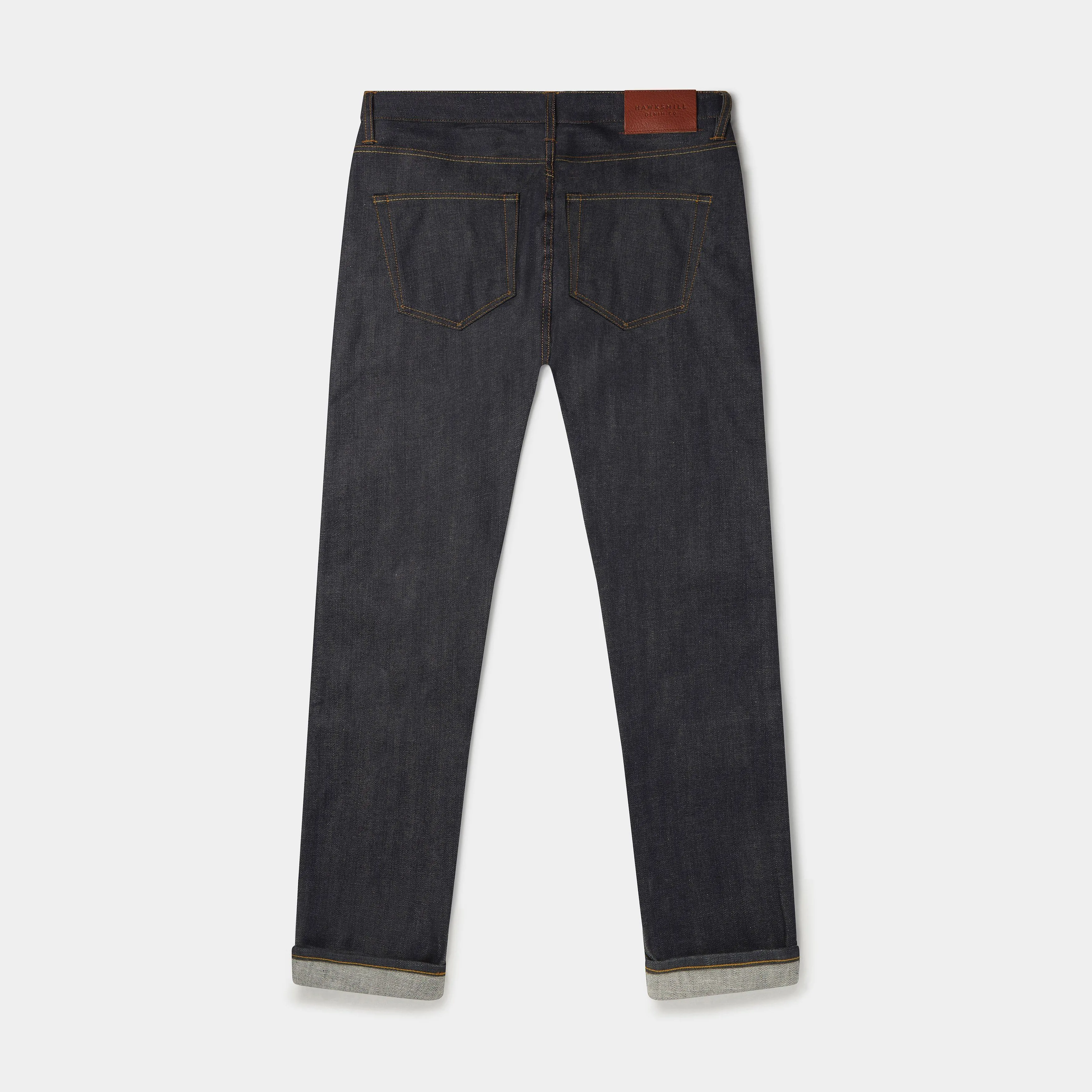 Loose Tapered Japanese Selvedge Jeans (Indigo) - Kaihara
