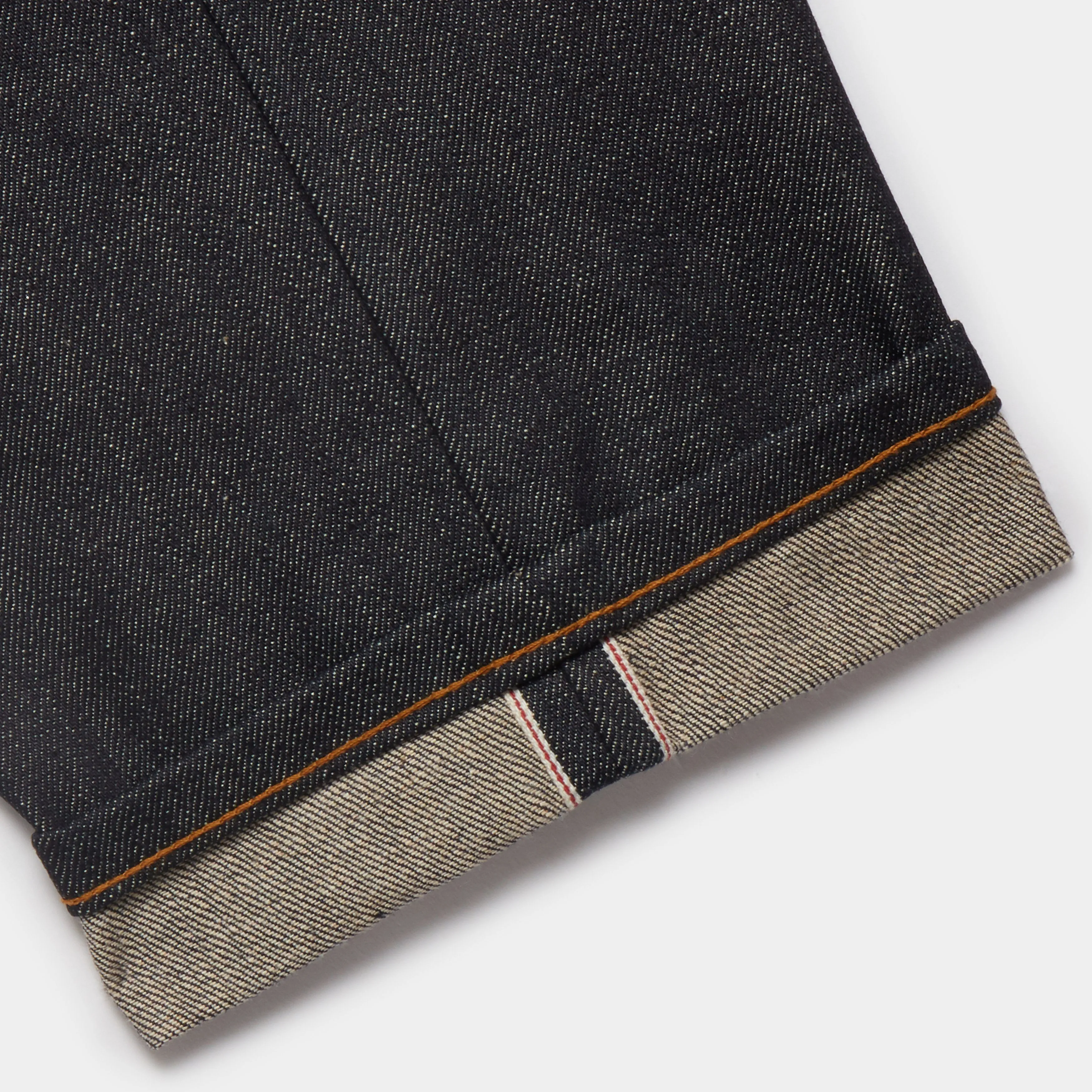 Loose Tapered Japanese Selvedge Jeans (Indigo) - Kaihara