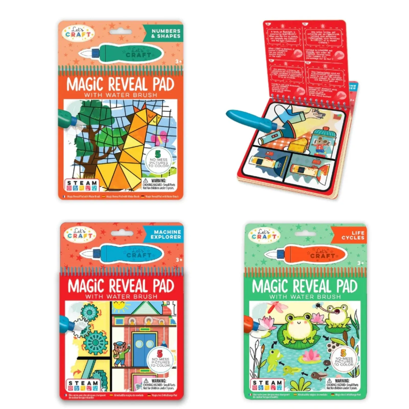 Magic Reveal Pads - STEAM Fun - Assorted Styles