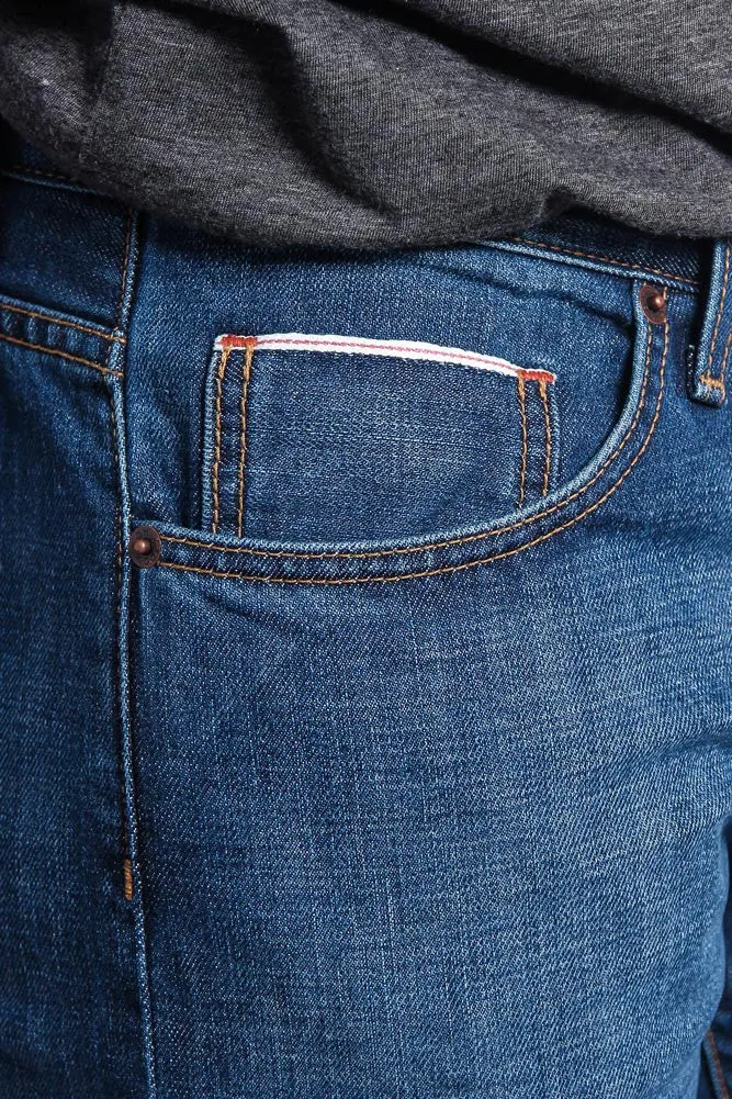 Men's Straight Fit Selvedge Jeans