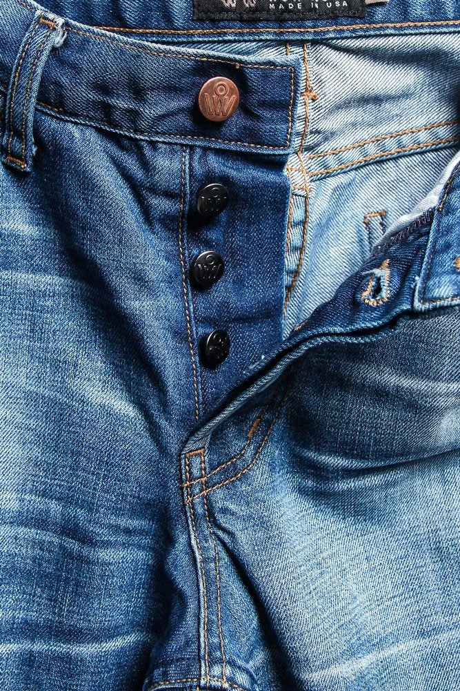 Men's Straight Fit Selvedge Jeans