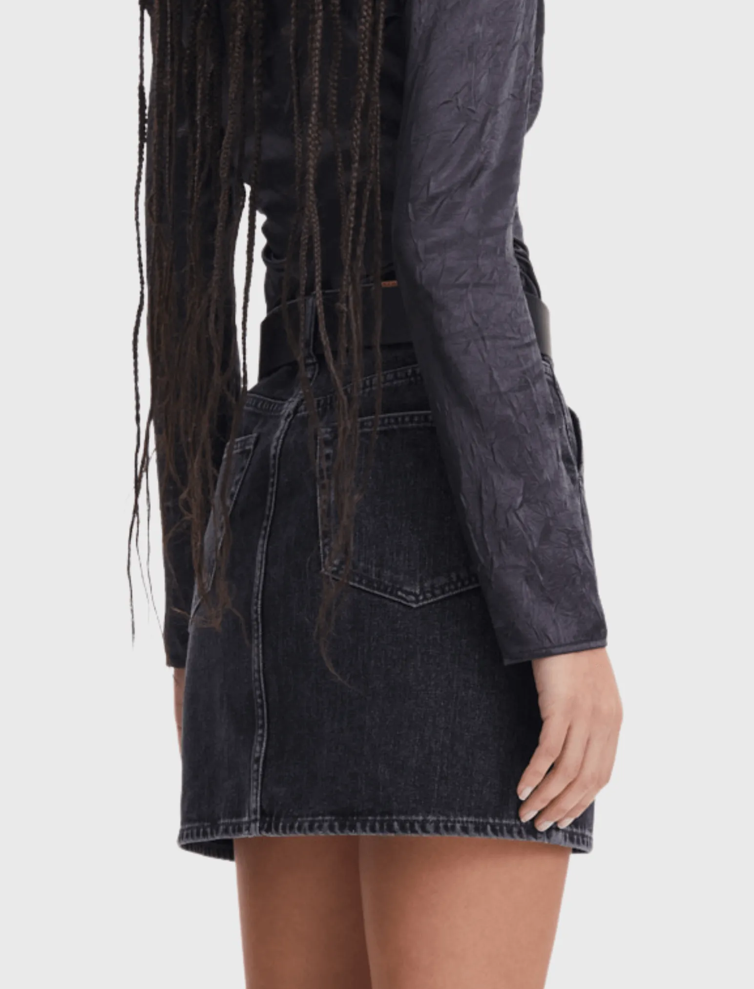 Norma Denim Mini Skirt
