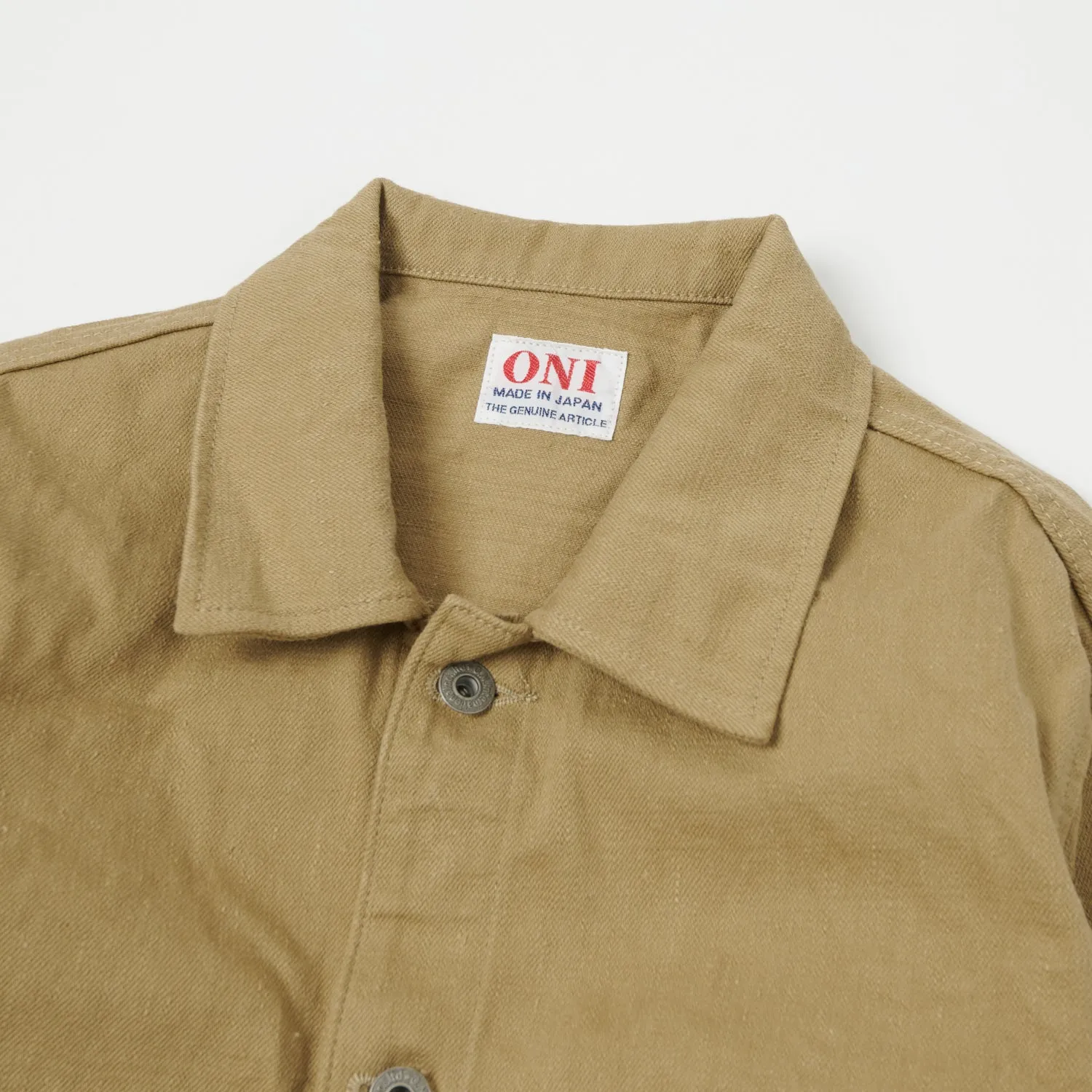 ONI 03501-KHBESF Sulfur Coverall Jacket - Khaki Beige