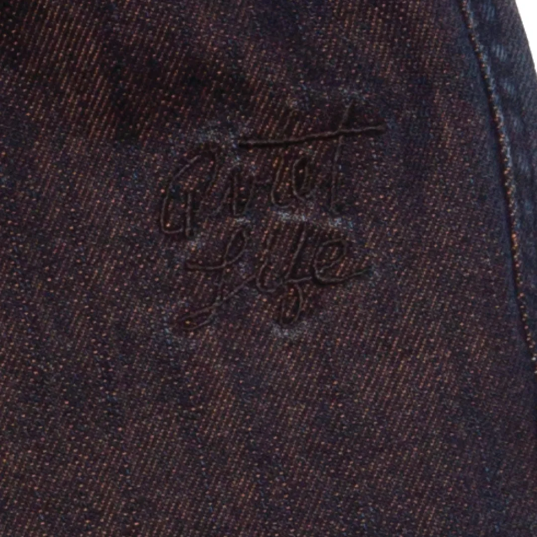 Overdyed Denim Carpenter Short